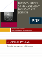The Evolution of Management Thought, 6 Edition: Electronic Resource By: Regina Greenwood and Julia Teahen