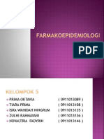 Farmako Epidemiologi Kel V M2