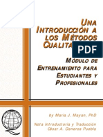 Introduccion A Los Metodos Cualitativos - Unlocked PDF