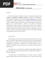 Reflexão final da acção