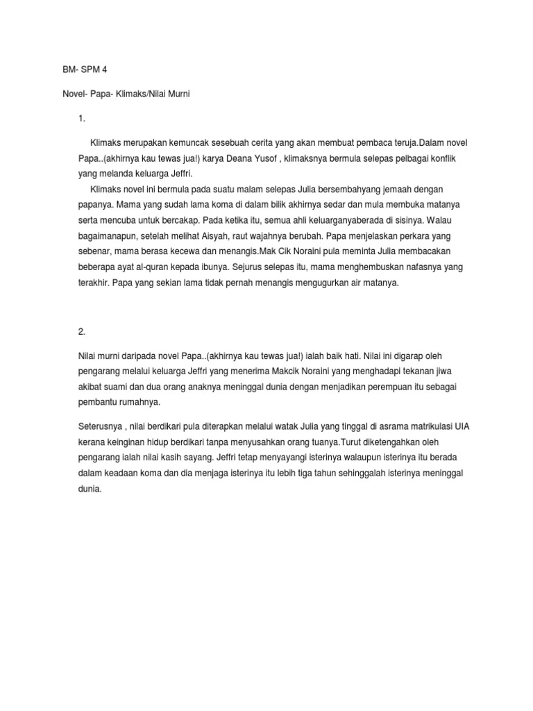 Klimaks Papa Pdf