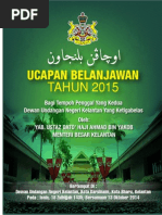 Download Ucapan Belanjawan Kelantan Bagi Tahun 2015 by Urusetia Penerangan Kerajaan Negeri Kelantan SN242795562 doc pdf