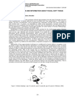 Face Approximation and Information About Facial Soft Tissue Thickness