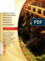 Buffalo Meat Imports and The Philippine Livestock Industry-An Impact Assessment