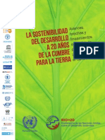 Sostenibilidad Del Desarrollo A 20 Anos Cumbre Tierra PDF