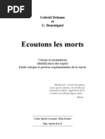 10 - Gabriel Delanne e G Bourniquel - Ecoutons Les Morts (Fr)