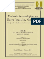 2014 Tesis Amm Violencia Interreligiosa Nuevajerusalen PDF
