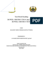 Text Book Reading Bowel Obstruction Dan Small Bowel Obstruction