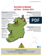 Fracking in Ireland. Overview October 2014