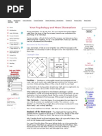 Your Psychology and Moon Illustrations: Answers To The Puzzles