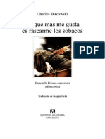 Bukowski, Charles - Lo Que Mas Me Gusta Es Rascarme Los Sobacos PDF