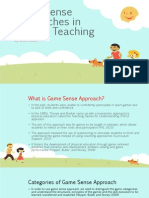 Game Sense Approaches in Primary Teaching