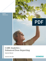 CARE Analytics - Enhanced Dose Reporting: Dicom Configuration How To Use Dicom Information