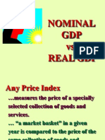 Nominal V Real GDP