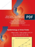 Atrial Flutter: The Health Care Impact, Clinical Recognition & Treatment Options