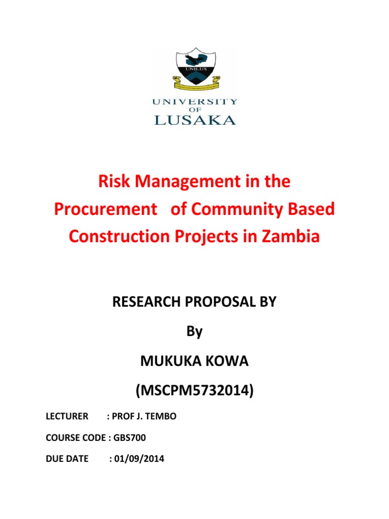 Research proposal format unza picture
