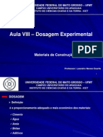 Aula VIII - Dosagem Experimental.pptx