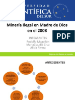 Mineria Ilegal Madre de Dios