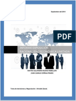 Informe Exposición Racionalidad Económica Limitada PDF