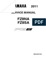 Yamaha - Fz8 - Fz8s - Fazer - 8 - Fazer8 - 2011 - 2012 - Service - Repair - Manual - by JLAM PDF