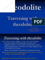 Introduction of Theodolite, Traversing by Theodolite, Error in Traversing