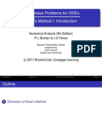 Initial-Value Problems For Odes Euler'S Method I: Introduction