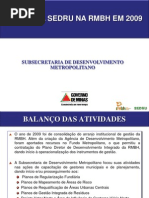 Balanço Metropoliano 2009
