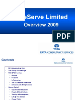 Tcs Eserve Limited: Overview 2009