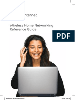 Setup guide for configuring wireless home networking