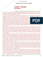 Dalcroze, Orff, Suzuki e Kodály PDF