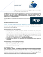 Euro Lyga. Praktinė Informacija I-Ajam Etapui. 2014-10-10 PDF