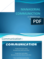 What Is Managerial Communication