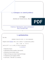 L1 Techniques in Control Problems. B. Polyak. (2011)