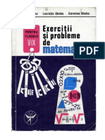 G. Gheba - Exercitii Si Probleme de Matematica