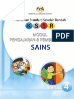 Modul PDP Sains KSSR Tahun 4