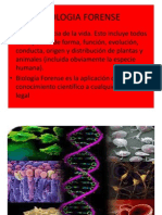 BIOLOGÍA FORENSE: Aplicación del conocimiento científico de la vida a contextos legales