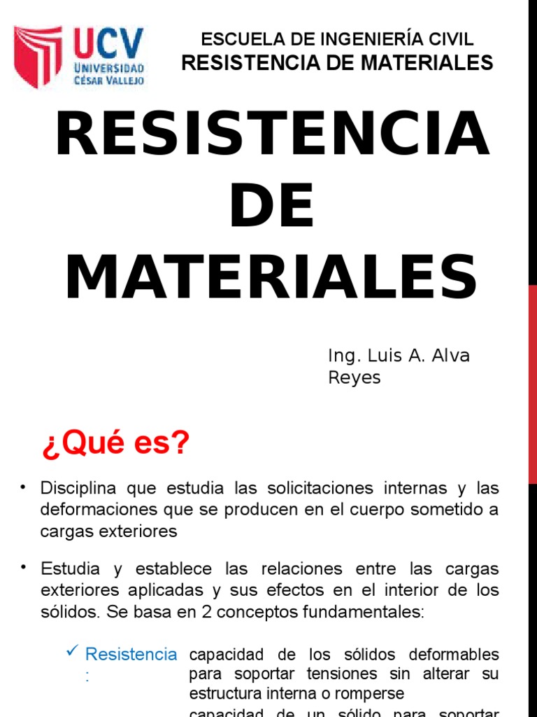 Resistencia de Materiales Básica | PDF | Resistencia de materiales ...