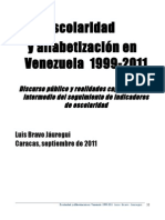 Escolaridad y alfabetizacion en Venezuela.doc