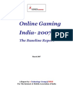 Online Gaming in India- March 2007