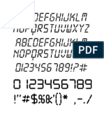 Digital Fonts