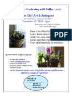 Arm Girl Art & Antiques: Join Us For A Gardening With Bulbs Party