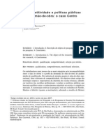 Gestão de Competitividade e Políticas Públicas PDF