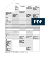 CS Time Table