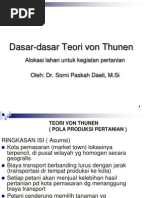 Download Dasar Teori Von Thunen by Rasyahdan Wicaksono Bahar SN242888462 doc pdf
