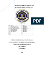 Tugas SIK Biaya Dan Jenis Informasi Kesehatan