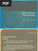 Download Asmaul Husna Al Jami yang maha mengumpulkan by DihralMaibi SN242894244 doc pdf
