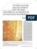 Analisis de La Falla Ocurrida Por Esfuerzos de Contacto en Eje Pinon PDF