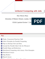 Parallel Computing With Julia