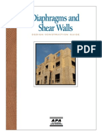 APA Diaphragms and Shear Walls - Design Guide (APA =07)