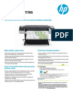 HPDJ T795 Eprinter